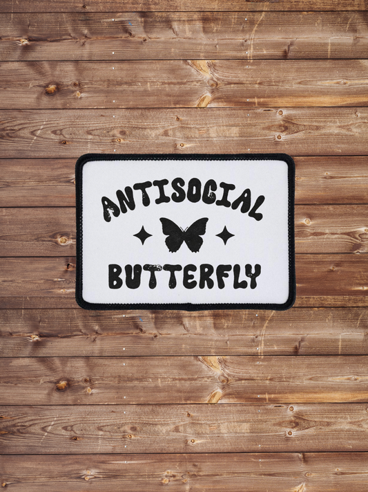 Antisocial Butterfly Patch