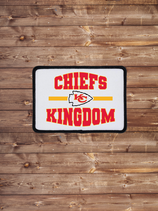 Chiefs Kingdom Iron on Patch