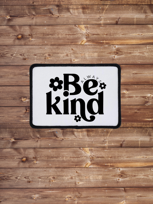 Be Kind Iron on Patch
