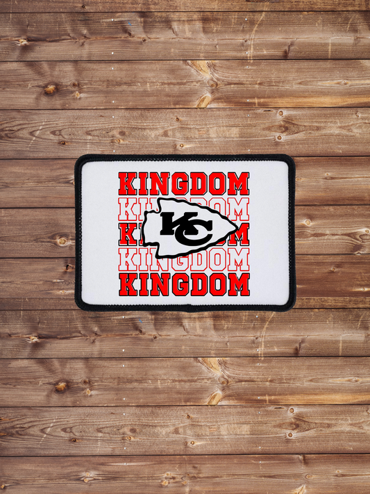 Kindgom Kindgom Kingdom Iron on Patch