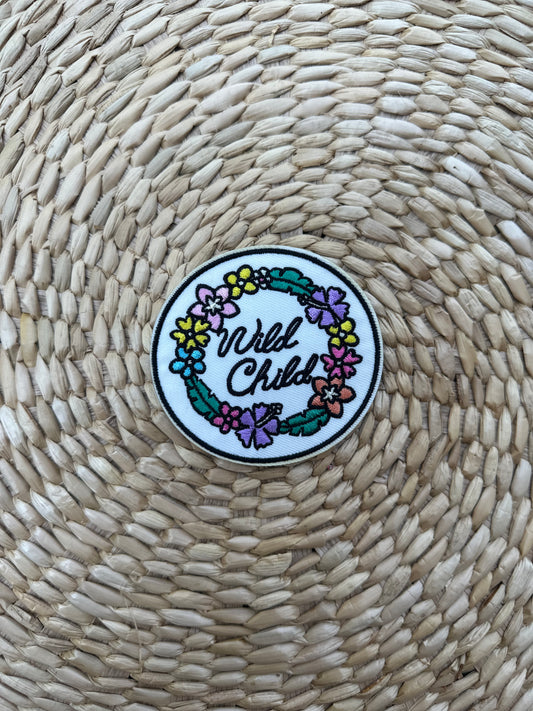 Wild Child Iron on Patch