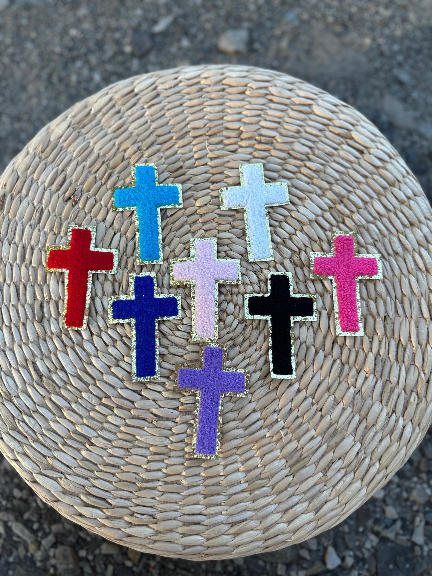 Chenille Cross Patch Collection