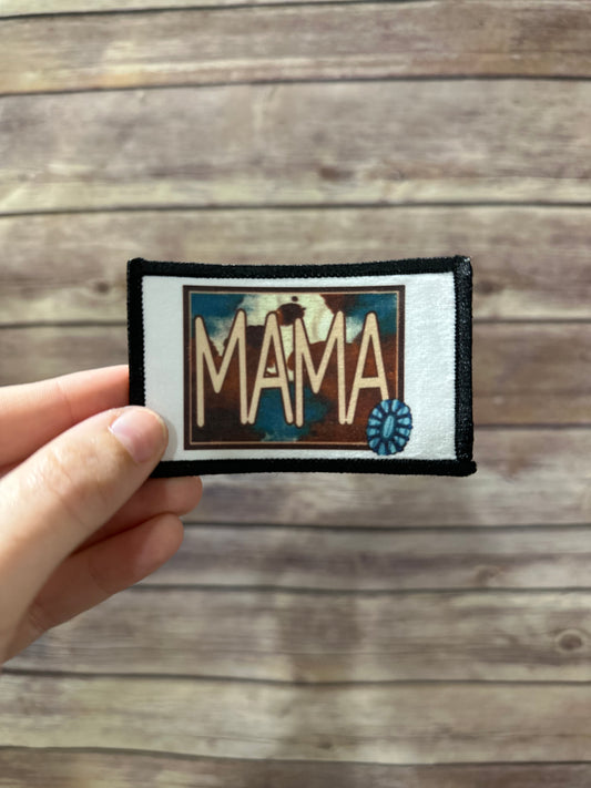 Cow Print MAMA Patch