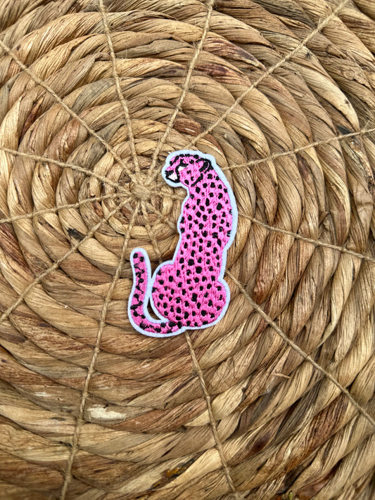 Pink Leopard Patch