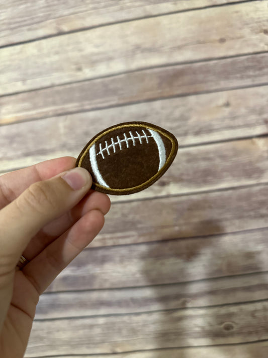 Football Iron on Patch