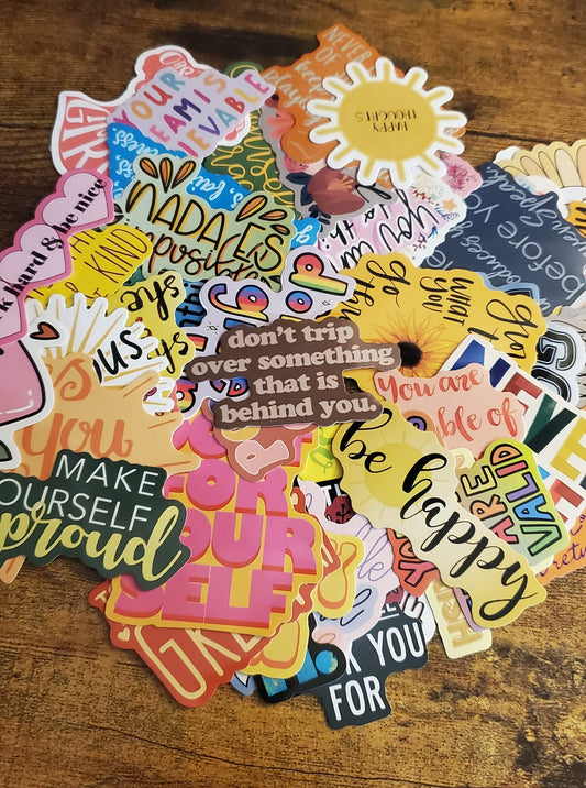 Waterproof Stickers - 10 Count