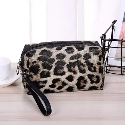 Cheetah Make Up Bags