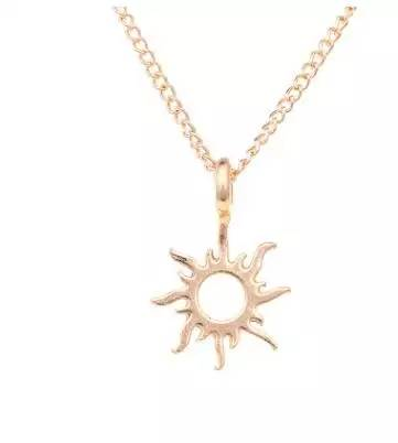 Golden Sun Necklace