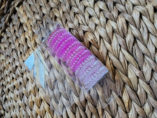 Purple Ombre Boxed Hair Tie