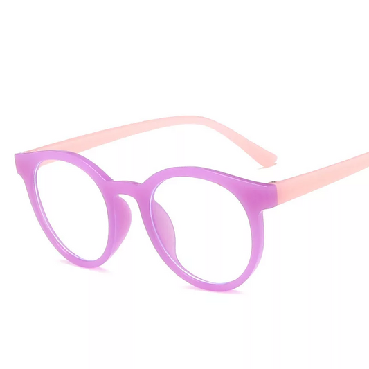 Kids Two-tone Pink • Blue Light Blocking Glasses