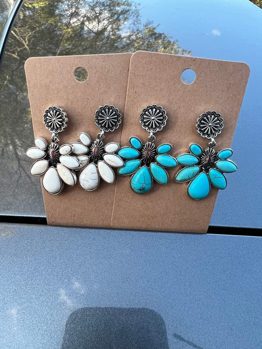 Turquoise Western Dangles