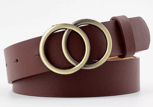 Brown Double O Belt